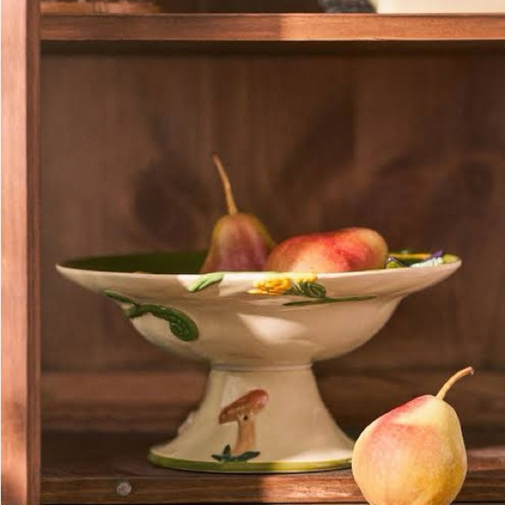 Platter pedestal Anthropologie faye fall collection 2025